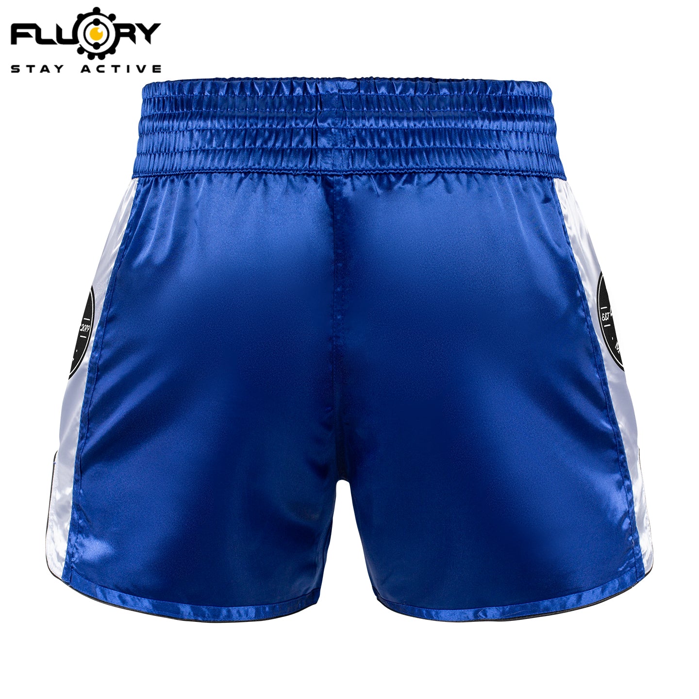 FLUORY Muay Thai Shorts MTSF132 Blue