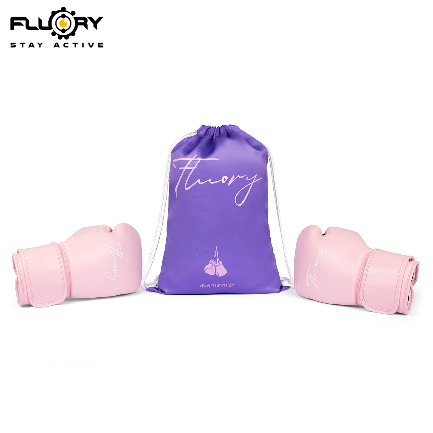 FLUORY Boxing Gloves BGF09 Pink