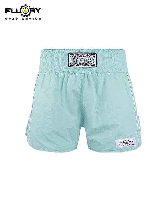 FLUORY Muay Thai Shorts MTSF88 LightBlue