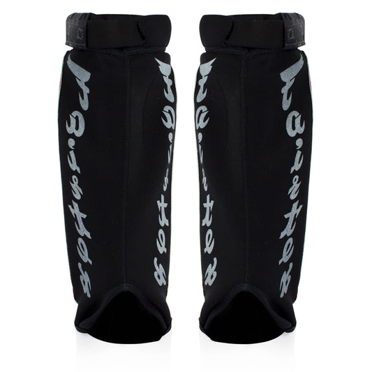 FAIRTEX Neoprene Shinpads - RedBlack SP6
