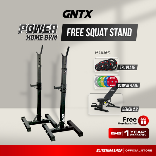 POWER HOME GYM GENETIX FREE SQUAT STAND