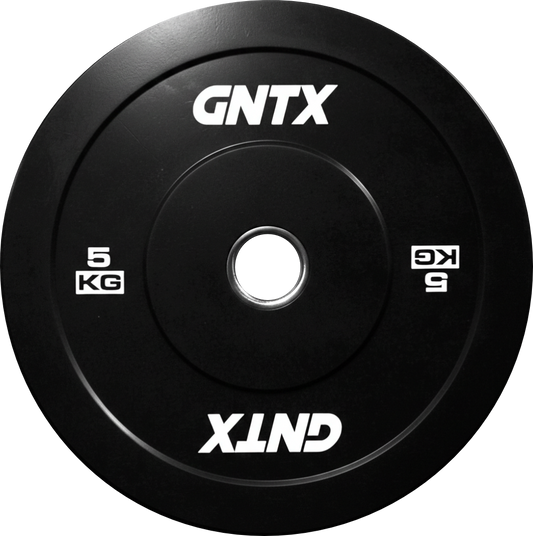 GENETIX FIT Black Training Bumper Plate 5KG (Pair)