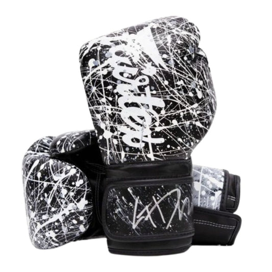FAIRTEX Boxing Gloves BGV14 Painter BlackWhite
