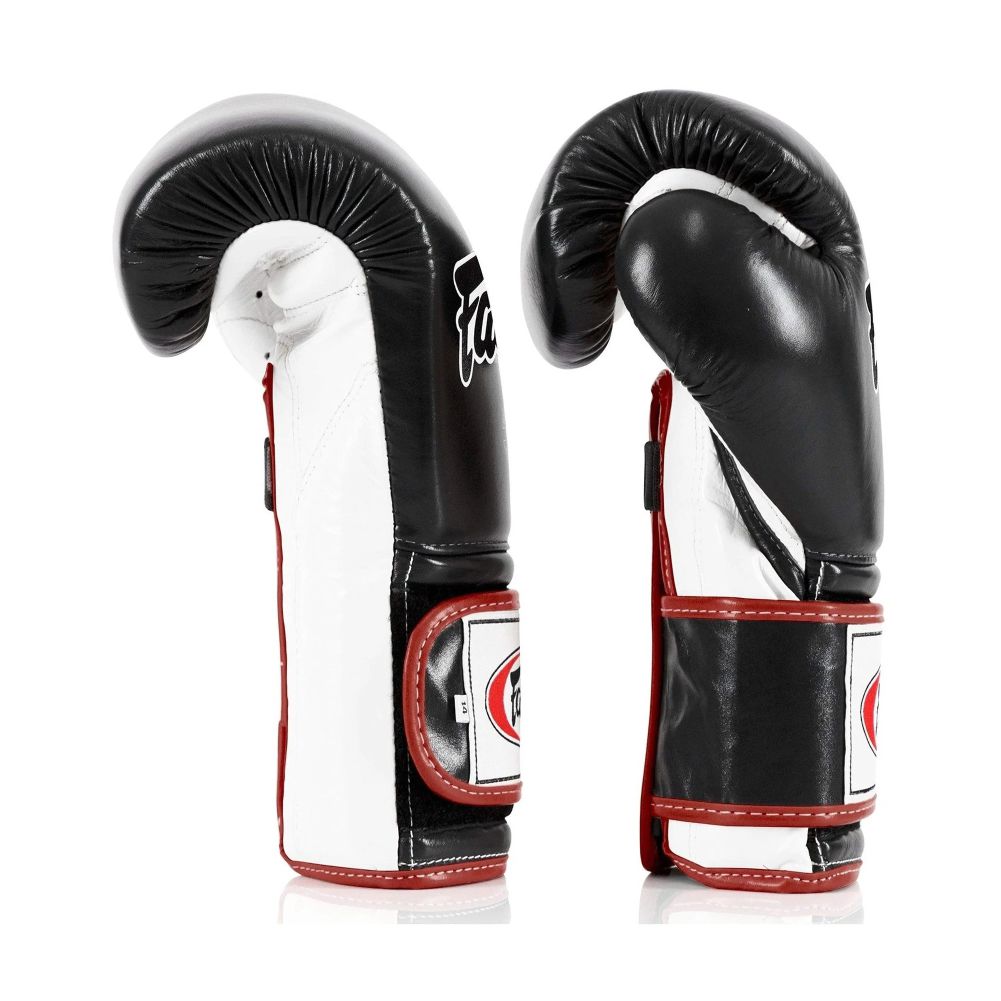 FAIRTEX Mexican Style Boxing Gloves BGV9 BlackWhiteRed
