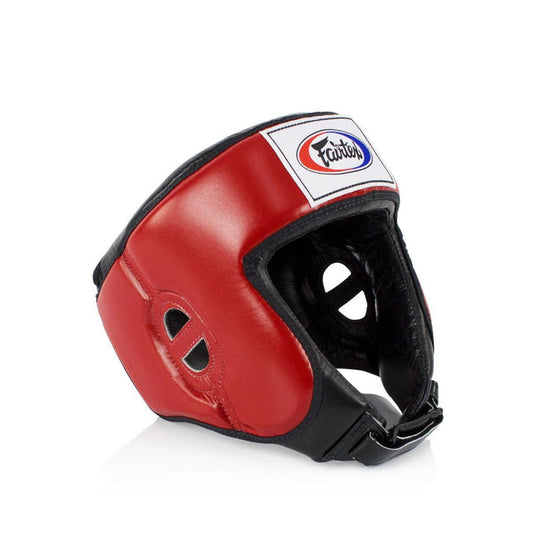 FAIRTEX MuayThai & Kickboxing Comp HeadGuard HG9 Red