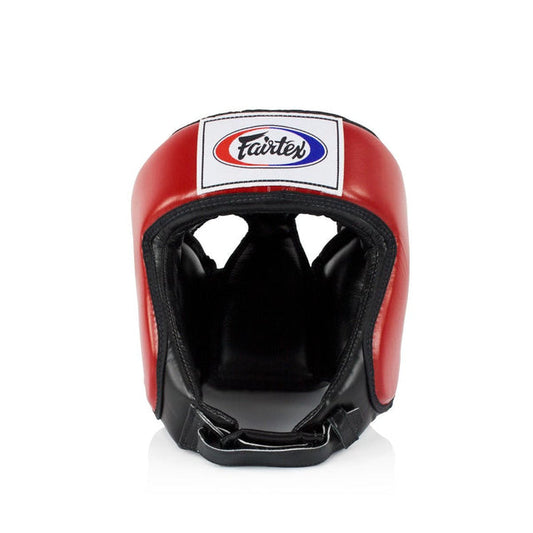 FAIRTEX MuayThai & Kickboxing Comp HeadGuard HG9 Red