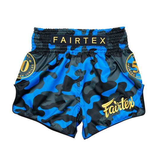 FAIRTEX Slim Cut Muaythai Shorts Golden Jubille Solid BS1917