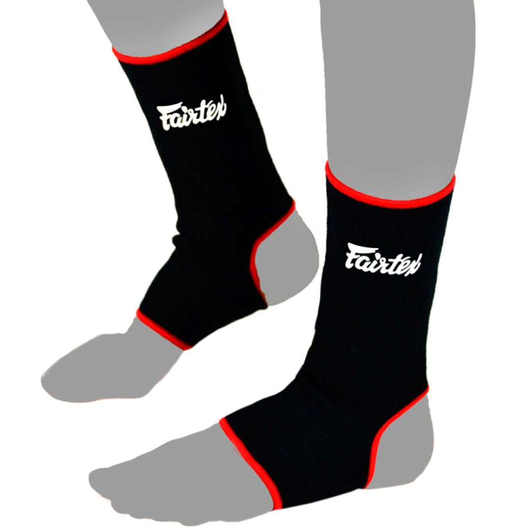FAIRTEX Ankle Supports - Black/Red AS1