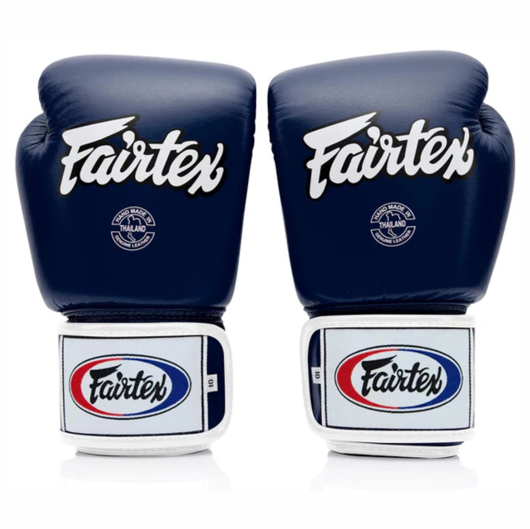 FAIRTEX Boxing Gloves STD BGV1 BlueBlackWhite