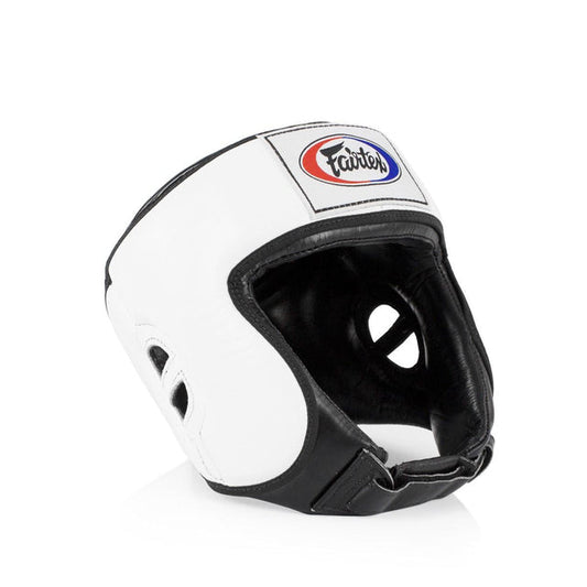 FAIRTEX MuayThai & Kickboxing Comp HeadGuard HG9 White