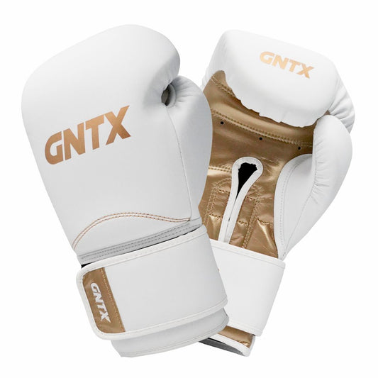 GENETIX COMBAT GNTX Boxing Gloves GBG5 WhiteGold