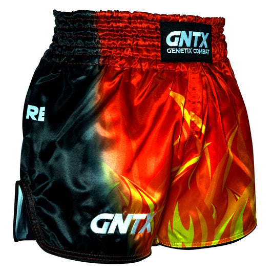 GENETIX GNTX FIRE MUAY THAI SHORTS