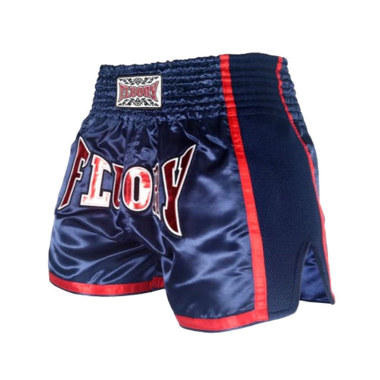 FLUORY Muay Thai Shorts MTSF22 Blue