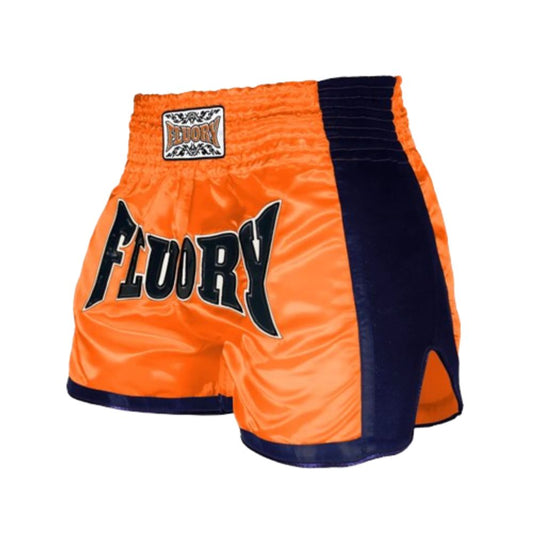 FLUORY Muay Thai Shorts MTSF22 Orange