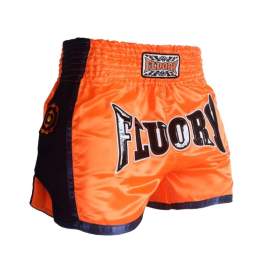 FLUORY Muay Thai Shorts MTSF22 Orange