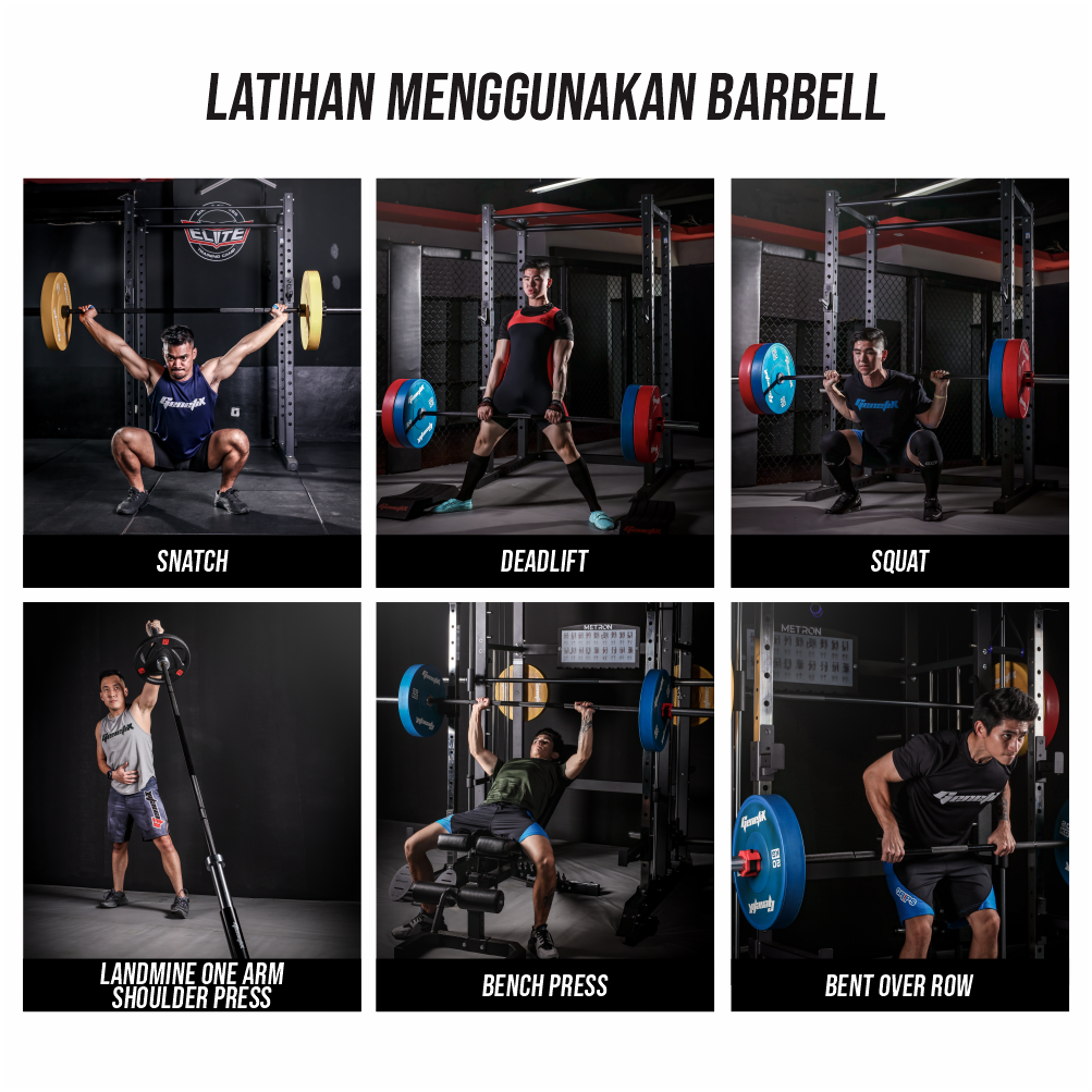 GENETIX FIT Original Barbell 2.2m