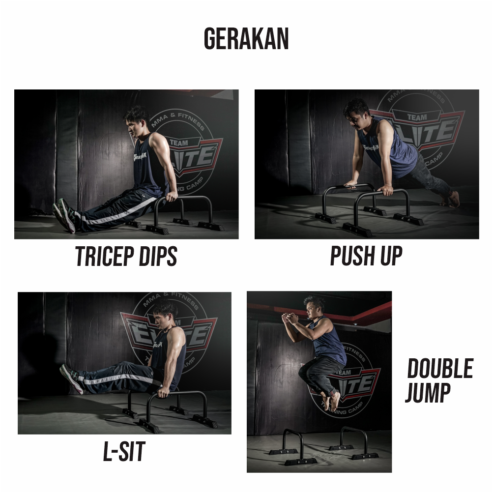 GENETIX FIT Parallette Bar