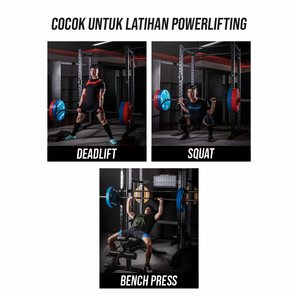 GENETIX FIT The POWER BAR Barbell 2.2m