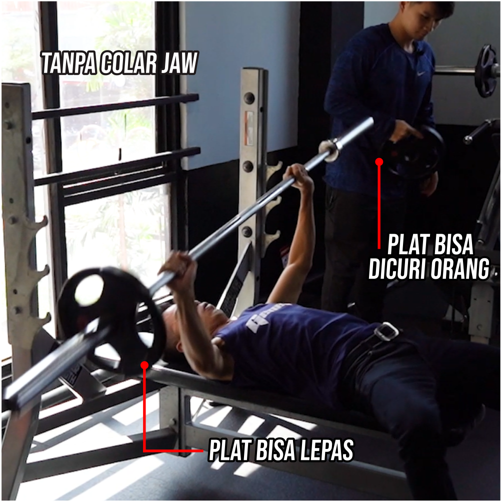 GENETIX FIT Lock Collar Jaw GREY (Pair)