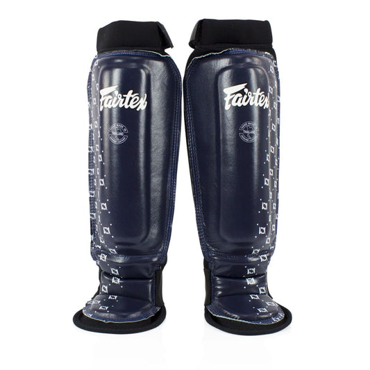 FAIRTEX Neoprene Shinpads - BlueBlack SP6