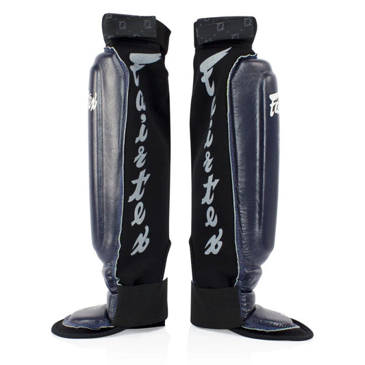 FAIRTEX Neoprene Shinpads - BlueBlack SP6