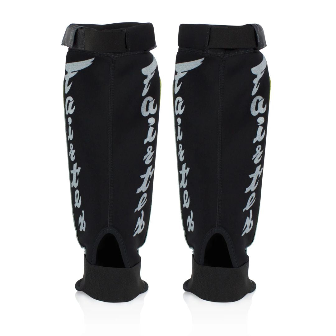FAIRTEX Neoprene Shinpads - BlueBlack SP6