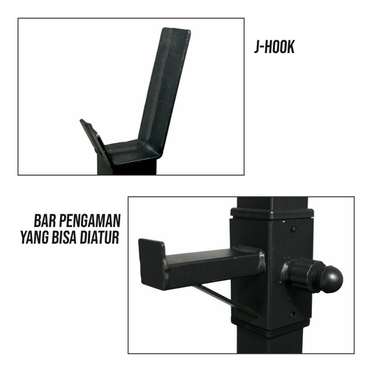 GENETIX FIT Free Squat Stand