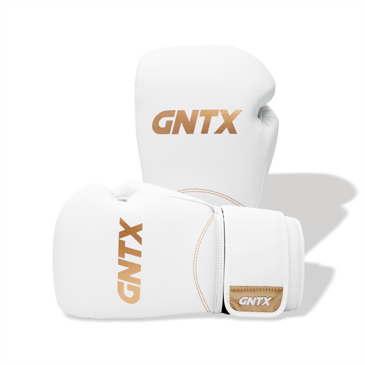 GENETIX COMBAT GNTX Boxing Gloves GBG5 WhiteGold