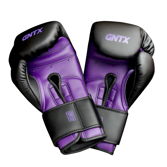 GENETIX COMBAT GNTX Boxing Gloves GBG5 BlackPurple