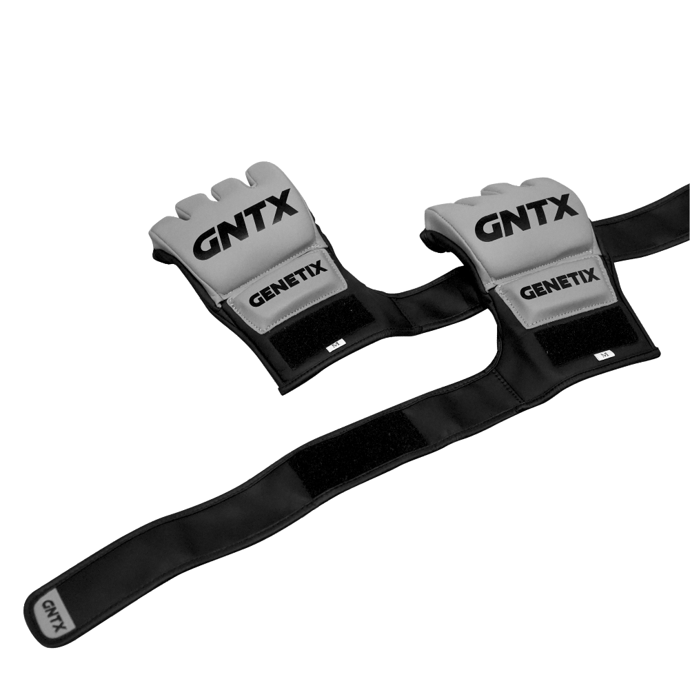 GENETIX COMBAT GNTX MMA GLOVES MG1 BlackGrey