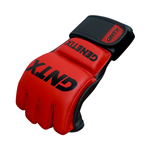 GENETIX COMBAT GNTX MMA GLOVES MG1 BlackRed