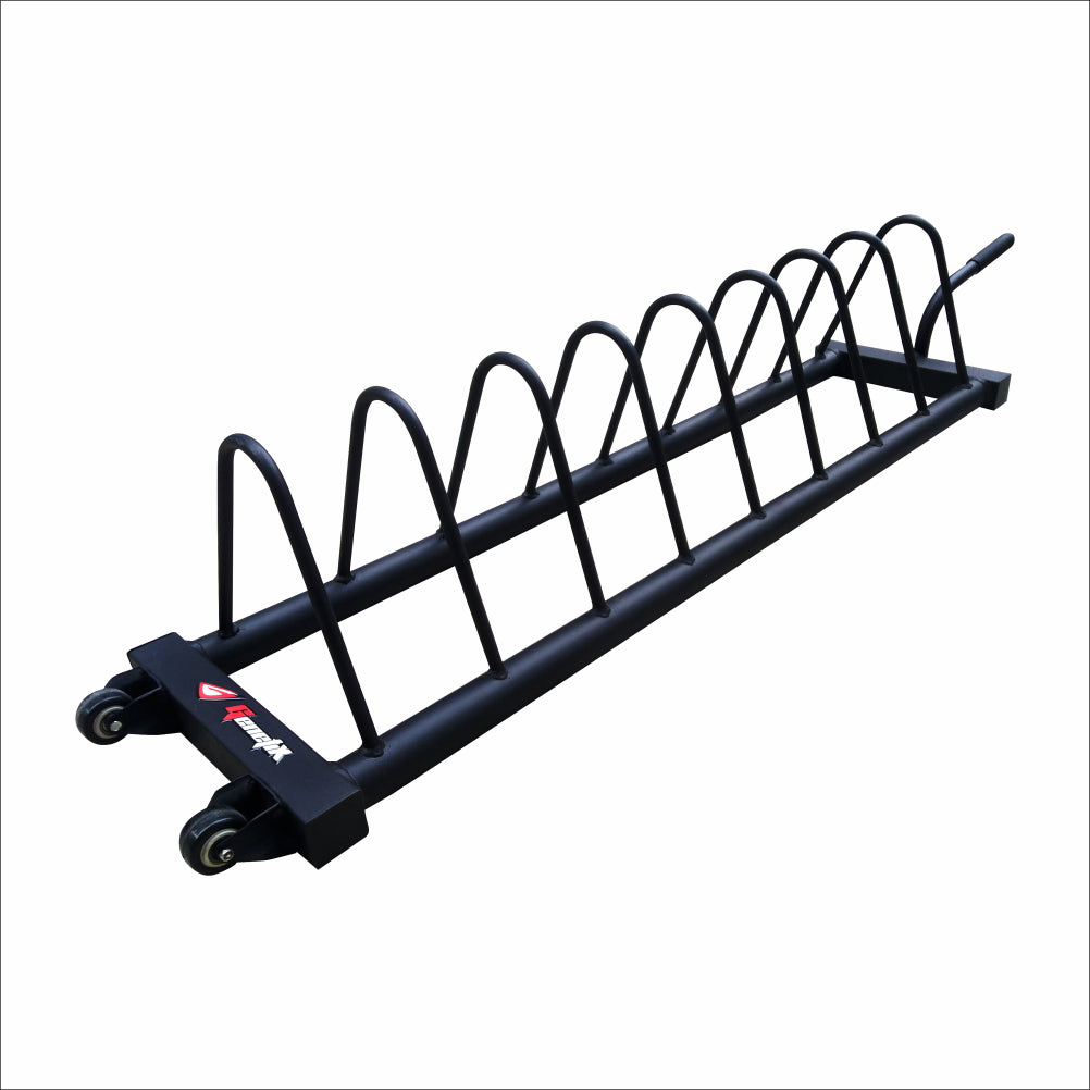 GENETIX FIT Horizontal Weight Plate Storage (Round Tube)