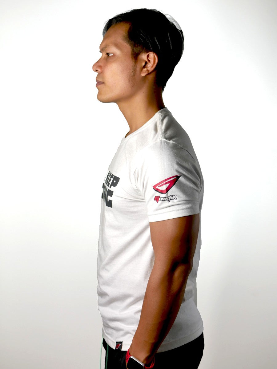 GENETIX KEEP GOING Tshirt White