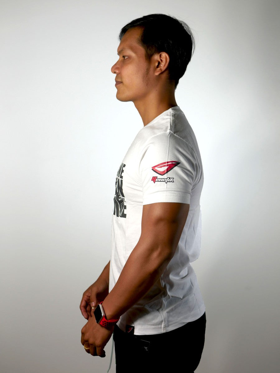 GENETIX TRAIN INSANE Tshirt White