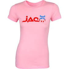 Jaco Womens Patriot Crew - LightPink