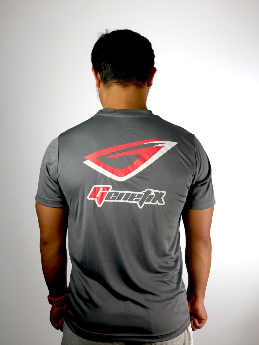 GENETIX BASIC Tshirt Dark Grey