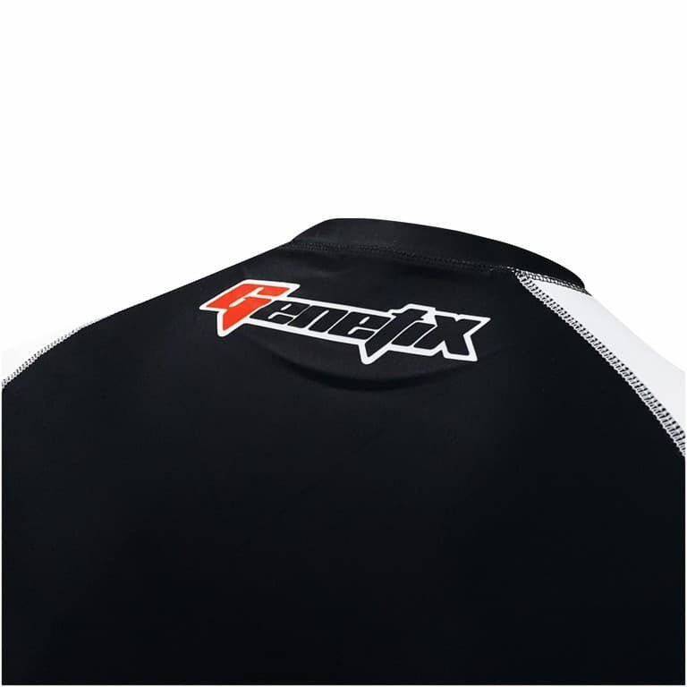 GENETIX ICON Rashguard LS RG002 BlackWhite