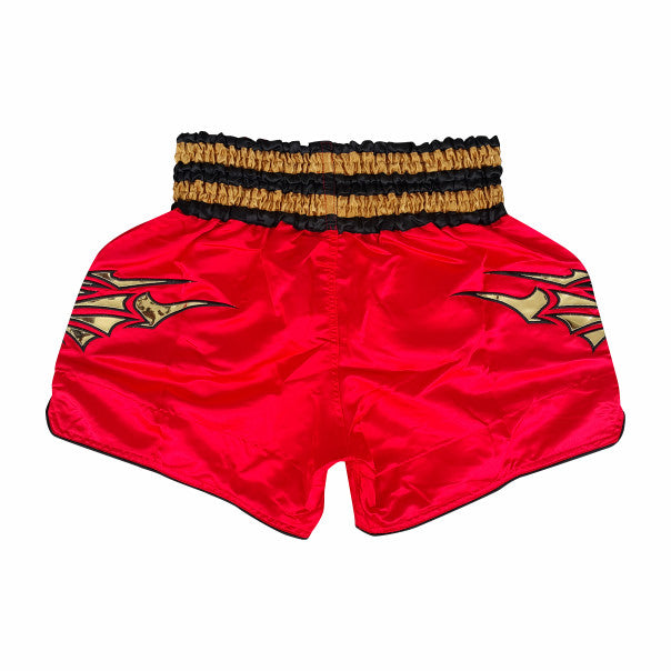 GENETIX MS0105 MUAY THAI SHORT Red
