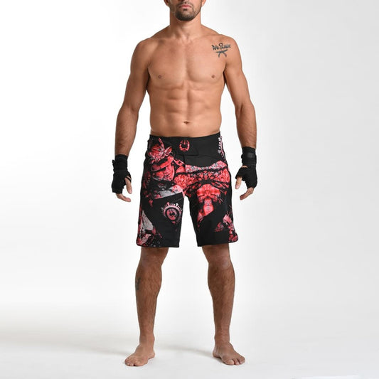 GRIPS Fight Shorts Miura 2.0 - Tribal Hunt Black