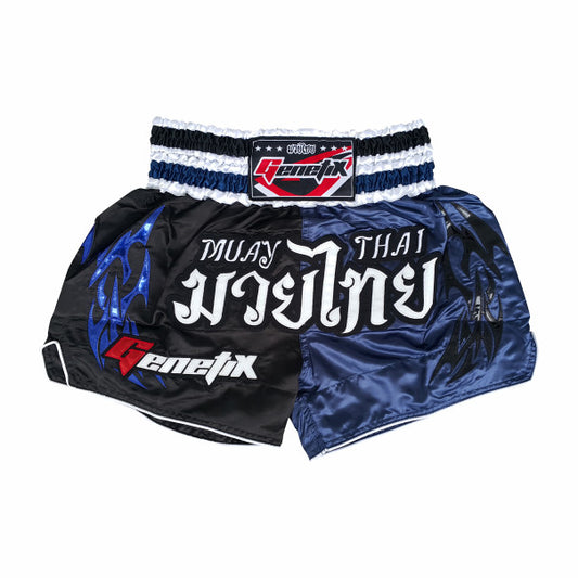 GENETIX MS0106 MUAY THAI SHORT Black