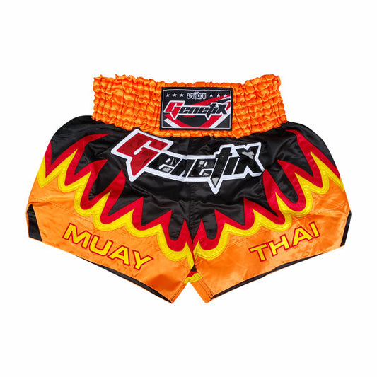 GENETIX MS0102 MUAY THAI SHORT Black