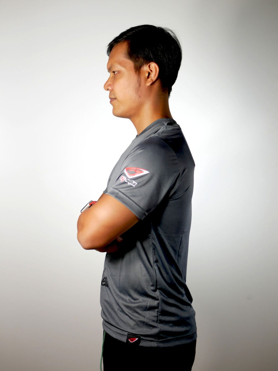 GENETIX FIGHTING GENE Tshirt Dark Grey