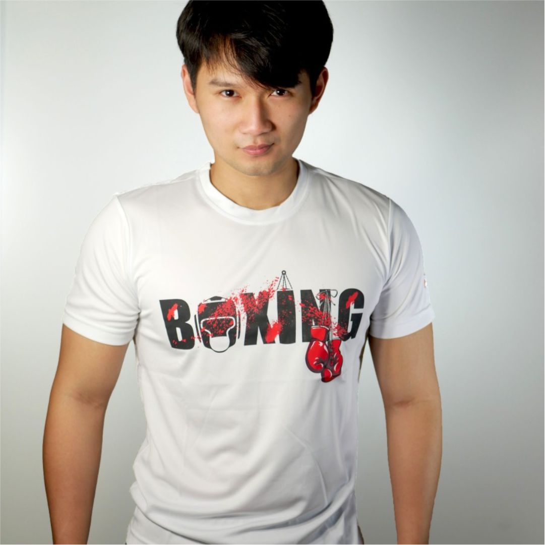GENETIX BOXING Tshirt White