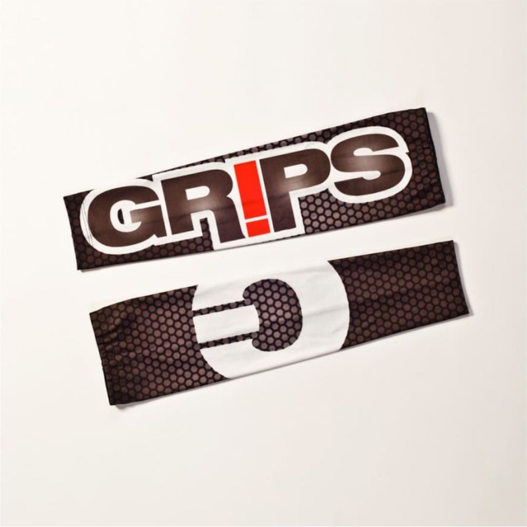 GRIPS SLEEVES BLACK HONEYCOMB - Black