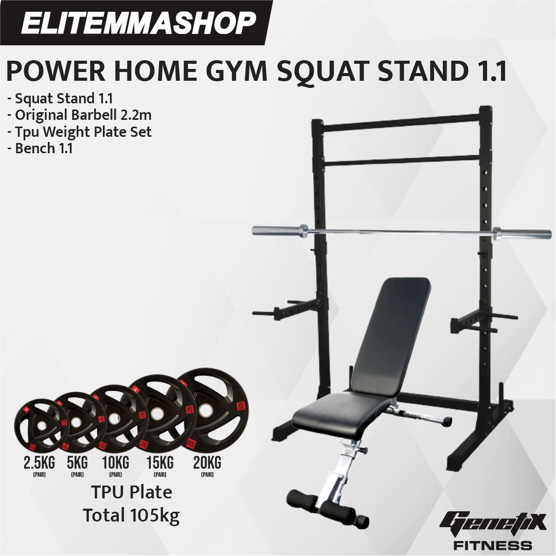 POWER HOME GYM GENETIX SQUAT STAND 1.1