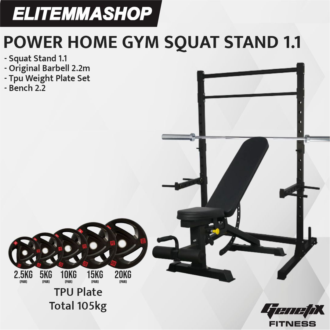 POWER HOME GYM GENETIX SQUAT STAND 1.1