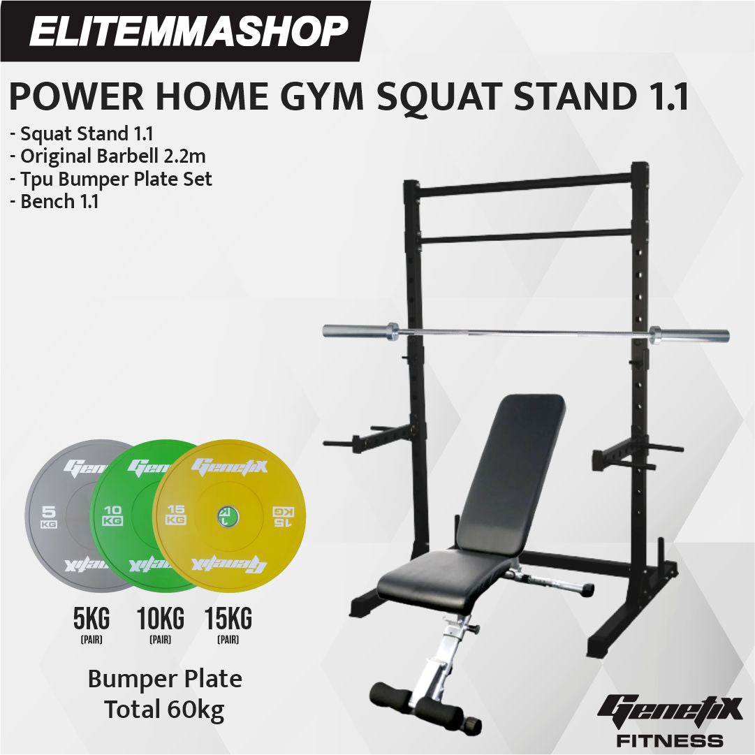 POWER HOME GYM GENETIX SQUAT STAND 1.1