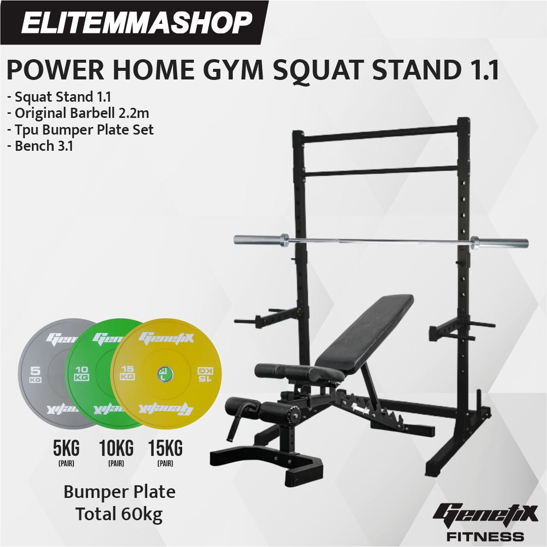 POWER HOME GYM GENETIX SQUAT STAND 1.1