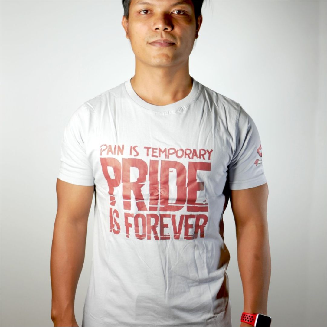 GENETIX PRIDE IS FOREVER Tshirt Grey
