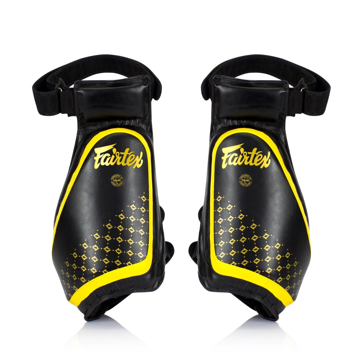 FAIRTEX Compact Thigh Pads TP4 - BlackYellow